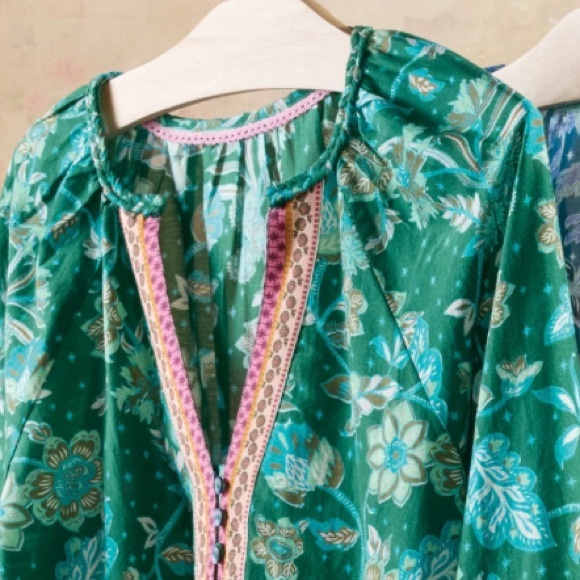 Sundance Tops - NWT Sundance cotton/silk Blend Arvilla Top. Medium. Charming!